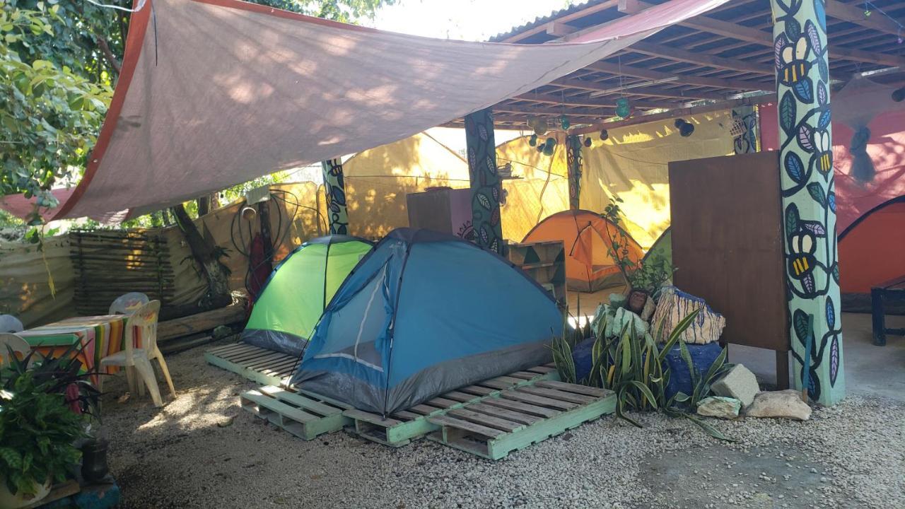 Hostal Y Camping Las G Bacalar Exterior photo